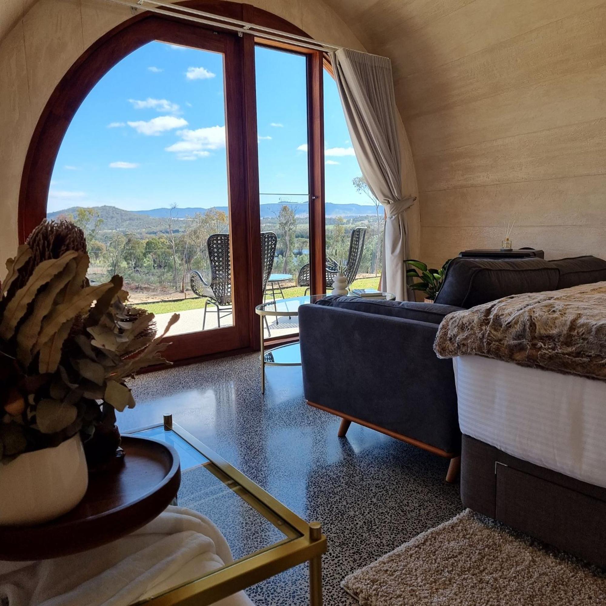 Barrel View Luxury Cabins Ballandean Exterior foto