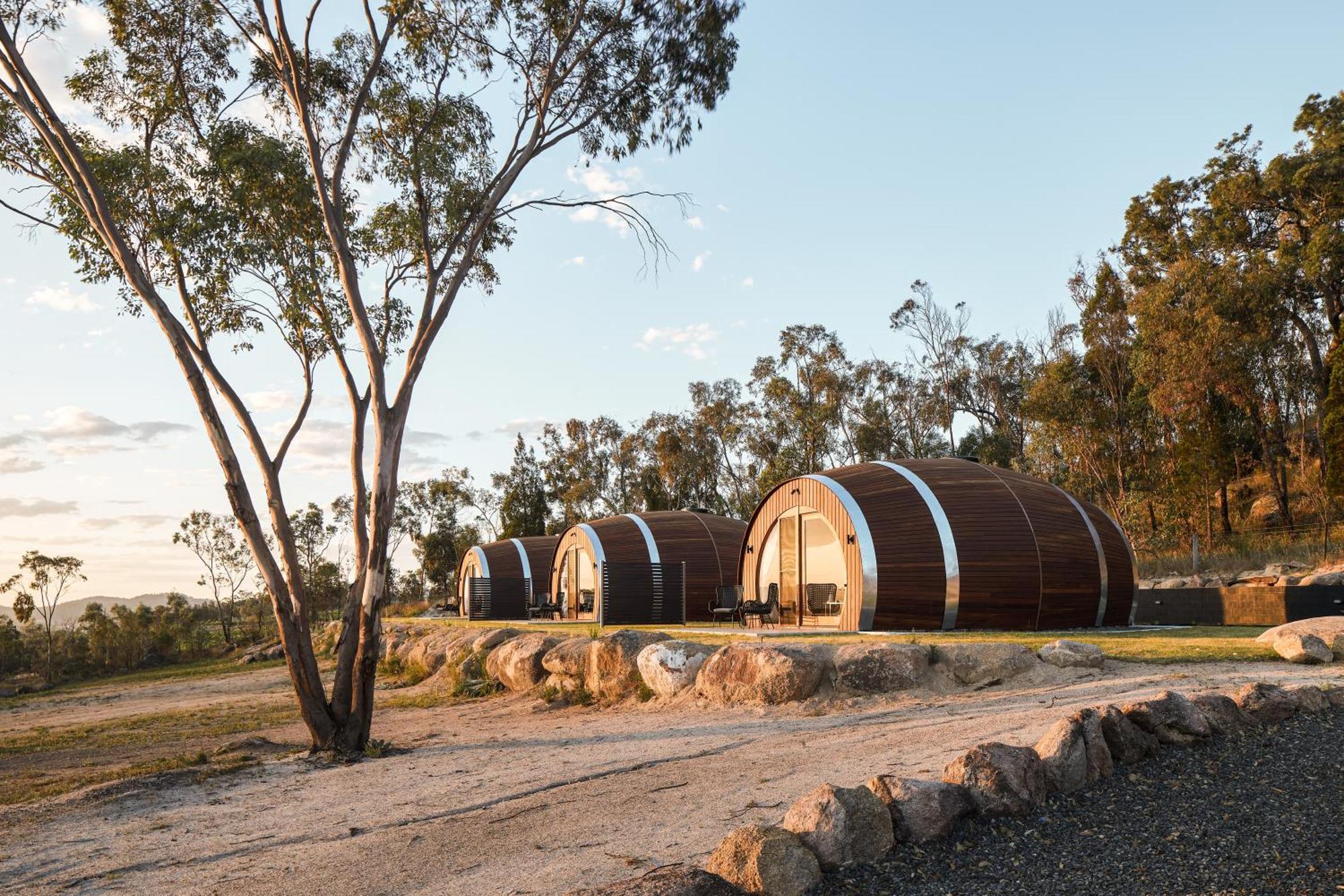 Barrel View Luxury Cabins Ballandean Exterior foto